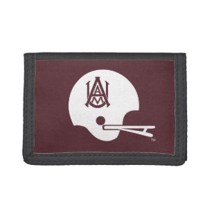 Alabama A&M Helmet Tri-fold Wallet
