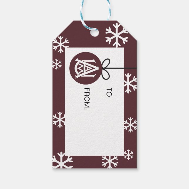 Alabama A&M | Holiday Gift Tags (Front)