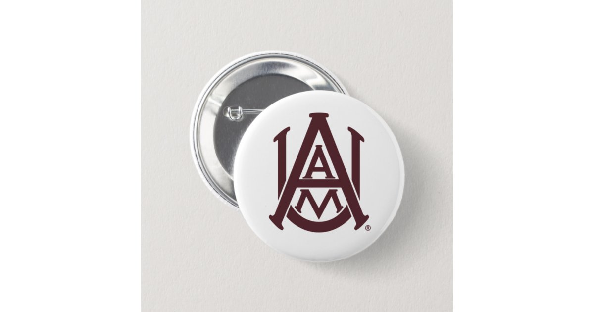 Alabama A&M Logo Button | Zazzle