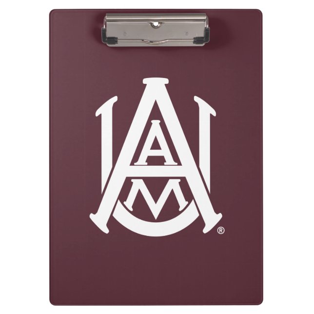 Alabama A&M Logo Clipboard (Front)