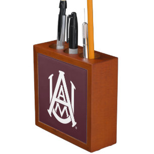 Alabama A&M Logo Desk Organizer