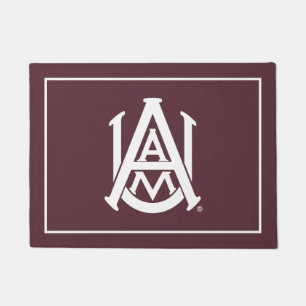 Alabama A&M Logo Doormat