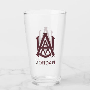 Alabama A&M Logo Glass