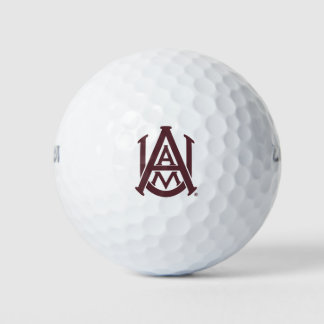 Alabama A&M Logo Golf Balls