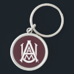 Alabama A&M Logo Keychain<br><div class="desc">Check out these Alabama A&M designs! Show off your AAMU pride with these new University products. These make the perfect gifts for the A&M student,  alumni,  family,  friend or fan in your life. All of these Zazzle products are customizable with your name,  class year,  or club. Go bulldogs!</div>