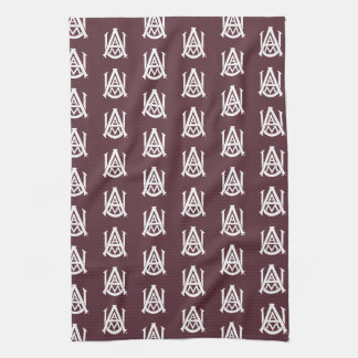 Alabama A&M Logo Kitchen Towel