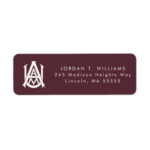 Alabama AM Logo Label