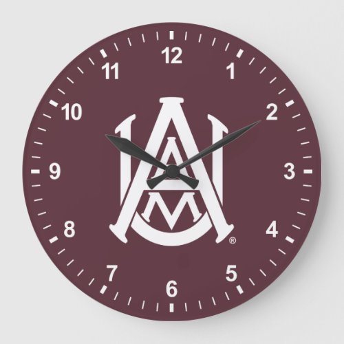 Alabama AM Logo Large Clock