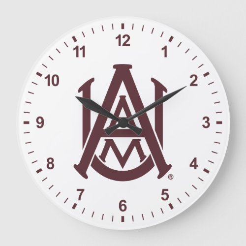 Alabama AM Logo Large Clock