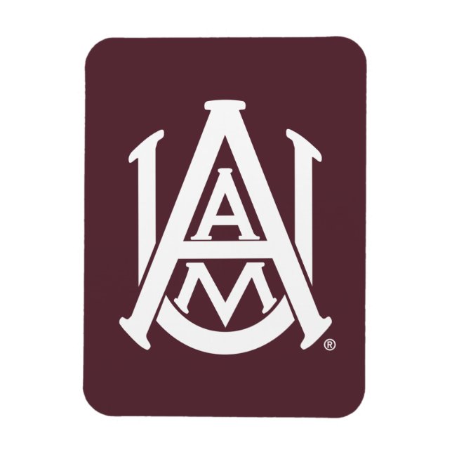 Alabama A&M Logo Magnet (Vertical)