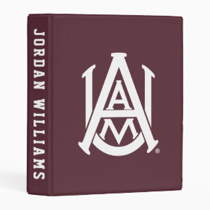 Alabama A&M Logo Mini Binder