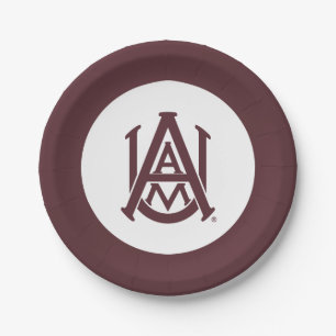 Alabama A&M Logo Paper Plates