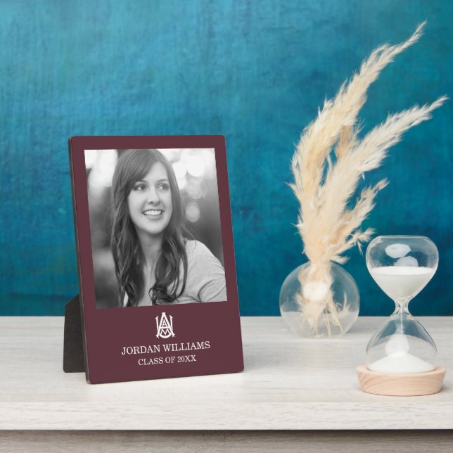 Alabama A&M Logo Plaque (Side)