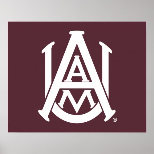 Alabama AM Logo Poster