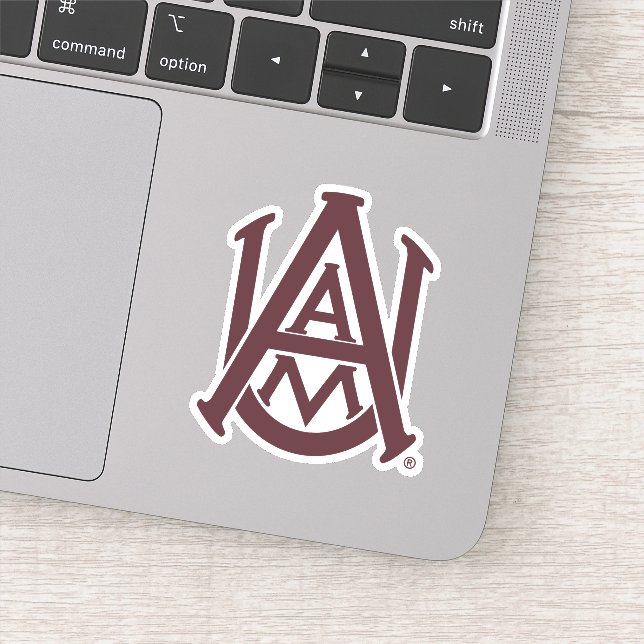Alabama A&M Logo Sticker (Detail)
