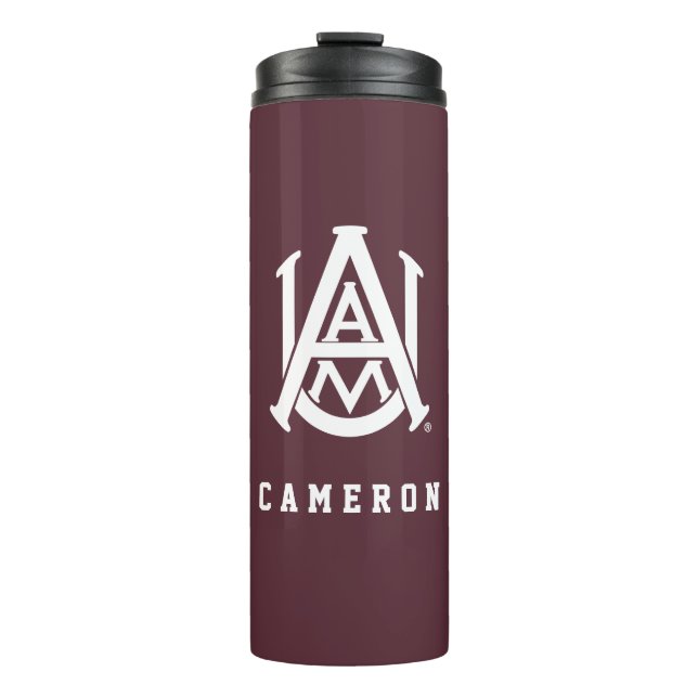 Alabama A&M Logo Thermal Tumbler (Front)