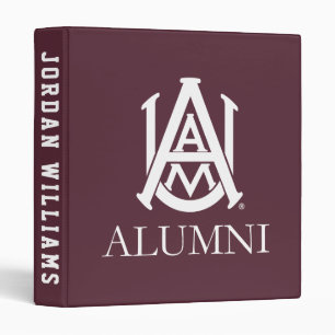 Alabama A&M University Alumni 3 Ring Binder