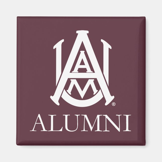 Alabama A&M University Alumni Magnet (Front)
