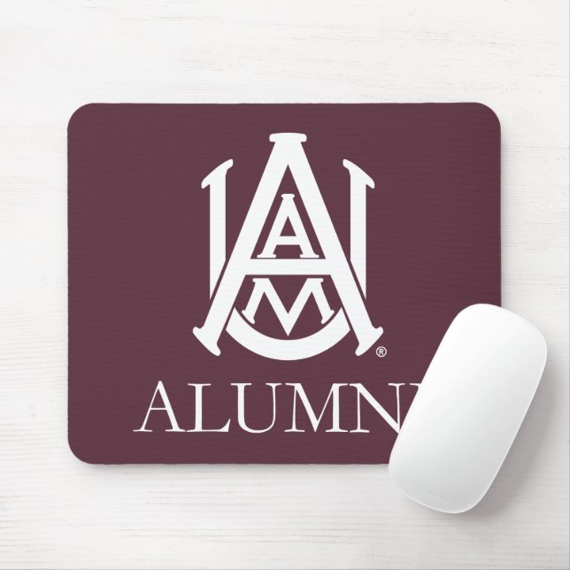 Alabama A&M University Alumni Mouse Pad (With Mouse)