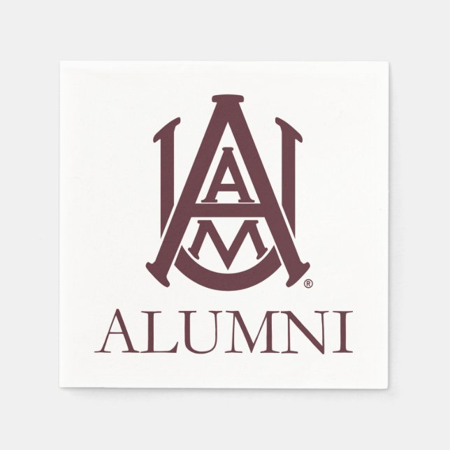 Alabama A&M University Alumni Napkins (Front)