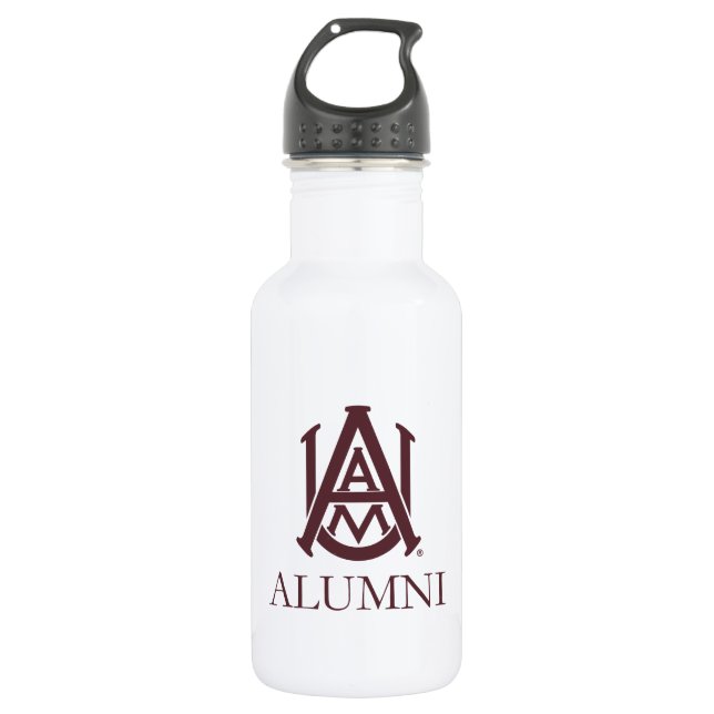 Alabama A&M University Alumni Stainless Steel Water Bottle (Front)