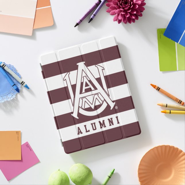 Alabama A&M University Alumni Stripes iPad Smart Cover (In Situ)
