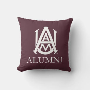 Alabama A&M University Alumni Throw Pillow