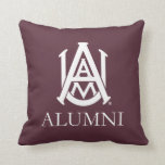 Alabama A&M University Alumni Throw Pillow<br><div class="desc">Check out these Alabama A&M designs! Show off your AAMU pride with these new University products. These make the perfect gifts for the A&M student,  alumni,  family,  friend or fan in your life. All of these Zazzle products are customizable with your name,  class year,  or club. Go bulldogs!</div>