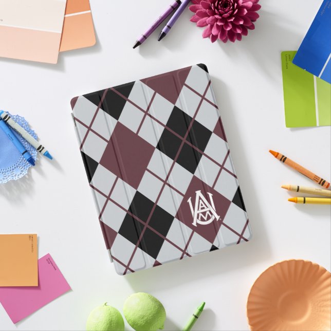 Alabama A&M University Argyle iPad Smart Cover (In Situ)