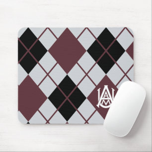 Alabama A&M University Argyle Mouse Pad