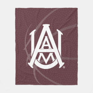 Alabama A&M University Basketball Fleece Blanket
