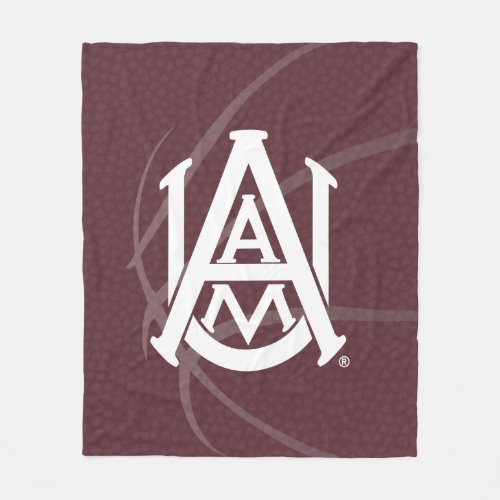 Alabama AM University Basketball Fleece Blanket