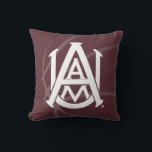 Alabama A&M University Basketball Throw Pillow<br><div class="desc">Check out these Alabama A&M designs! Show off your AAMU pride with these new University products. These make the perfect gifts for the A&M student,  alumni,  family,  friend or fan in your life. All of these Zazzle products are customizable with your name,  class year,  or club. Go bulldogs!</div>