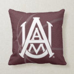 Alabama A&M University Basketball Throw Pillow<br><div class="desc">Check out these Alabama A&M designs! Show off your AAMU pride with these new University products. These make the perfect gifts for the A&M student,  alumni,  family,  friend or fan in your life. All of these Zazzle products are customizable with your name,  class year,  or club. Go bulldogs!</div>