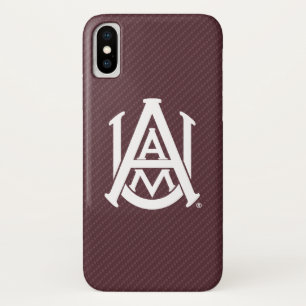 Alabama A&M University Carbon Fiber iPhone X Case