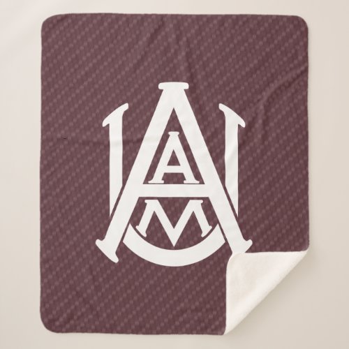 Alabama AM University Carbon Fiber Sherpa Blanket