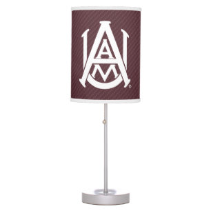 Alabama A&M University Carbon Fiber Table Lamp