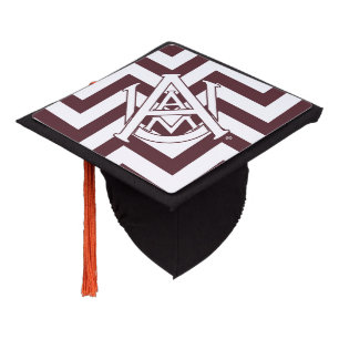 Alabama A&M University Chevron Graduation Cap Topper