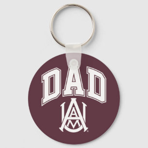 Alabama A&M University Dad Keychain