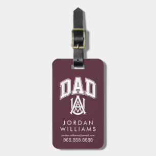 Alabama A&M University Dad Luggage Tag