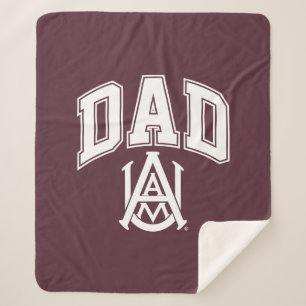 Alabama A&M University Dad Sherpa Blanket