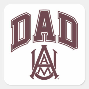 Alabama A&M University Dad Square Sticker