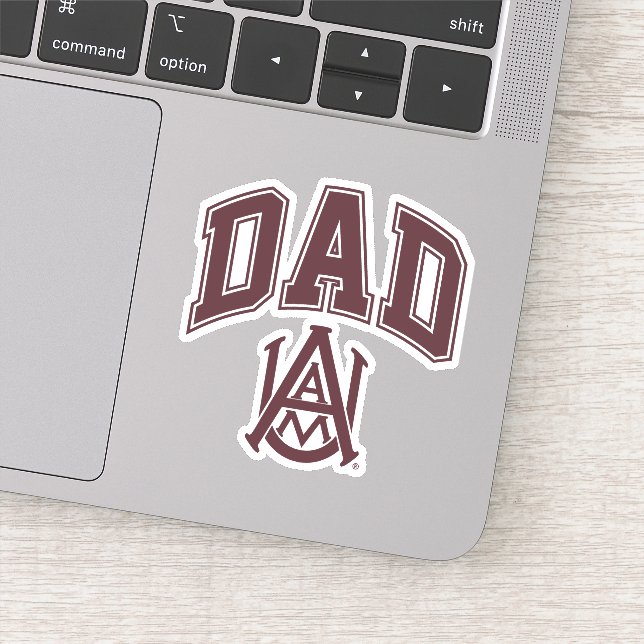 Alabama A&M University Dad Sticker (Detail)