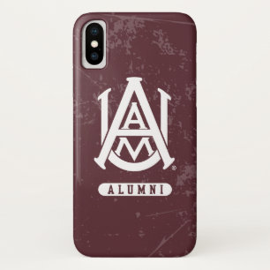 Alabama A&M University Distressed iPhone X Case