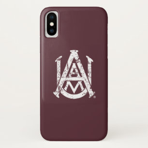 Alabama A&M University Distressed iPhone X Case