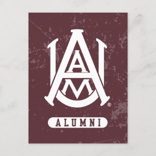 Alabama A&M University Distressed Invitation Postcard
