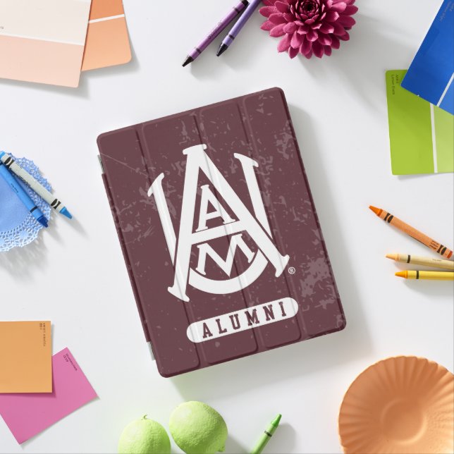 Alabama A&M University Distressed iPad Smart Cover (In Situ)