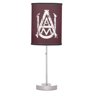 Alabama A&M University Distressed Table Lamp