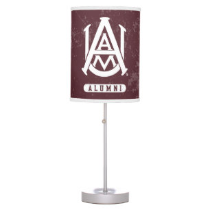 Alabama A&M University Distressed Table Lamp
