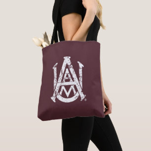 Alabama A&M University Distressed Tote Bag
